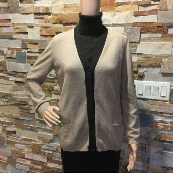 MAX MARA Turtleneck sleeveless Sweater and Cardigan - Picture 1 of 13